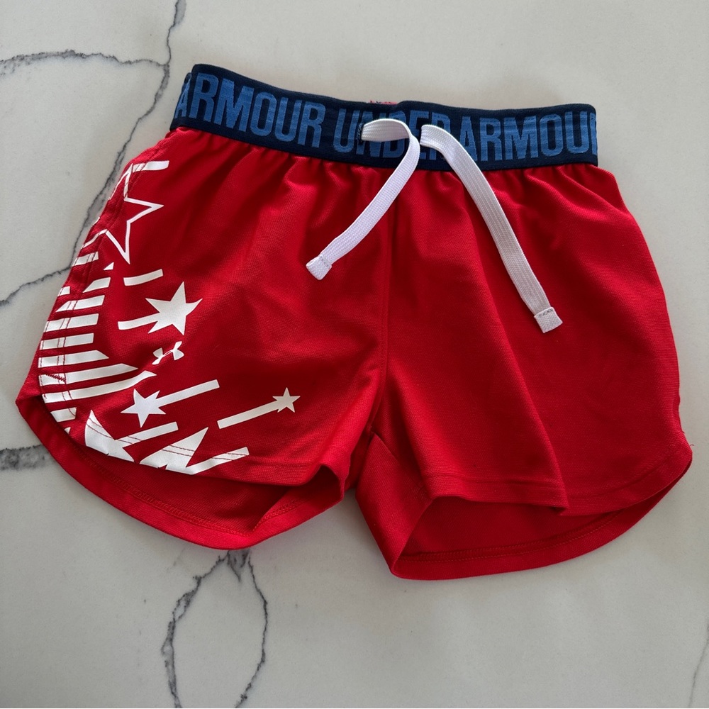 UNDER ARMOUR UA Play Up Americana Shorts Visit - Picture 2 of 6